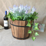 Maxbell Planter Succulent Planter Multifunctional Wood for Living Room Backyard Home