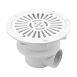 Maxbell Swimming Pool Main Drain Cover Easy Installation Floor Drain Equipment White