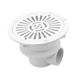 Maxbell Swimming Pool Main Drain Cover Easy Installation Floor Drain Equipment White