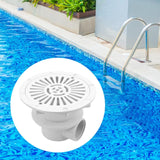 Maxbell Swimming Pool Main Drain Cover Easy Installation Floor Drain Equipment White