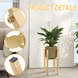 Maxbell Adjustable Plant Stand Stable Heavy Duty Display Rack for Desktop Patio Dorm