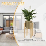 Maxbell Adjustable Plant Stand Stable Heavy Duty Display Rack for Desktop Patio Dorm