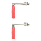 Maxbell Honey Extractor Handle Ergonomic Grip Spare Part Easy Installation Accessory Hole Diameter 10mm