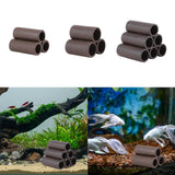 Maxbell Stone Decoration Aquarium Decor Hide Spawning Spawning Breeding Shelter Small Three Holes