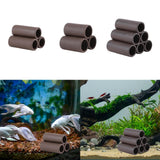 Maxbell Stone Decoration Aquarium Decor Hide Spawning Spawning Breeding Shelter Small Three Holes