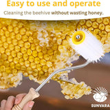 Maxbell Honey Uncapping Roller Multipurpose Portable Beekeeping Honey Extractor Tool