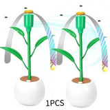 Maxbell Fly Fan for Tables Electric Fly Repelling Fan for Travel Camping Trips Hotel