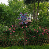 Maxbell Butterfly Ornament Child Creative Metal Windmill for Garden