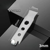 Maxbell Fence Wire Twisting Sturdy Strong Enough to Twist Any Steel Wire Easy to Use 9.5cmx2.5cm