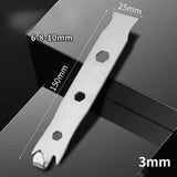 Maxbell Fence Wire Twisting Sturdy Strong Enough to Twist Any Steel Wire Easy to Use 15cmx2.5cm