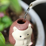 Maxbell 4x Plant Watering Globe Watering Pots Terracotta Patio Self Watering Globe