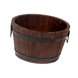 Maxbell Planter Versatile Artwork Crafts Plant Container for Home Living Room Indoor round