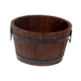 Maxbell Planter Versatile Artwork Crafts Plant Container for Home Living Room Indoor round