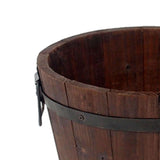Maxbell Planter Versatile Artwork Crafts Plant Container for Home Living Room Indoor round