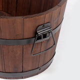 Maxbell Planter Versatile Artwork Crafts Plant Container for Home Living Room Indoor oval