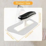 Maxbell Plastic Trowel Lightweight Home Improvement Projects Hand Tool for Spackling Trapezoid