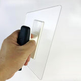 Maxbell Plastic Trowel Lightweight Home Improvement Projects Hand Tool for Spackling Trapezoid