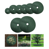 Maxbell 10Pcs Tree Mulch Rings for Weed Control Gardening Round Fruit Tree Protector XXS