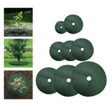 Maxbell 10Pcs Tree Mulch Rings for Weed Control Gardening Round Fruit Tree Protector XXS