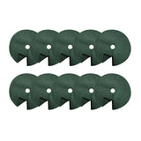 Maxbell 10Pcs Tree Mulch Rings for Weed Control Gardening Round Fruit Tree Protector XXS