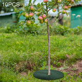 Maxbell 10Pcs Tree Mulch Rings for Weed Control Gardening Round Fruit Tree Protector XL