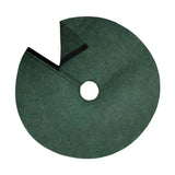Maxbell Tree Mulch Rings for Weed Control Moisturizing with Hole Weed Barrier Fabric M