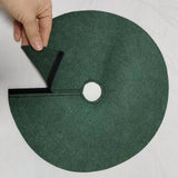 Maxbell Tree Mulch Rings for Weed Control Moisturizing with Hole Weed Barrier Fabric M