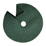 Maxbell Tree Mulch Rings for Weed Control Moisturizing with Hole Weed Barrier Fabric L