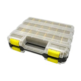 Maxbell Small Parts Organizer Double Sided Hardware Storage Box for Bolt Nails Beads