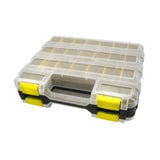 Maxbell Small Parts Organizer Double Sided Hardware Storage Box for Bolt Nails Beads