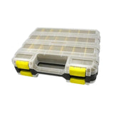 Maxbell Small Parts Organizer Double Sided Hardware Storage Box for Bolt Nails Beads