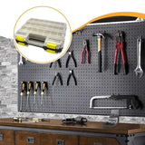 Maxbell Small Parts Organizer Double Sided Hardware Storage Box for Bolt Nails Beads