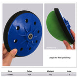 Maxbell 7 inch Hook and Loop Sanding Pad Backup Pad for Sandpaper Grinding Polishing