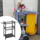 Maxbell Garden Tool Organizer Carbon Steel Stable Yard Tool Stand for Rake Hoe Broom