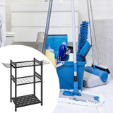 Maxbell Garden Tool Organizer Carbon Steel Stable Yard Tool Stand for Rake Hoe Broom