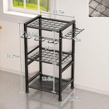 Maxbell Garden Tool Organizer Stable Indoor Outdoor 3 Tier for Garage Patios Gardens