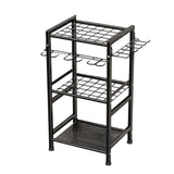 Maxbell Garden Tool Organizer Stable Indoor Outdoor 3 Tier for Garage Patios Gardens