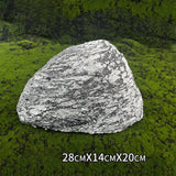 Maxbell Artificial Landscape Rock Props Creative Ornament for Hotels Courtyard Parks 28cmx14cmx20cm