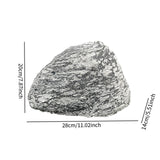 Maxbell Artificial Landscape Rock Props Creative Ornament for Hotels Courtyard Parks 28cmx14cmx20cm