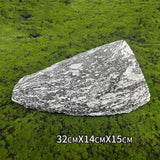 Maxbell Artificial Landscape Rock Props Creative Ornament for Hotels Courtyard Parks 32cmx14cmx15cm