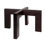 Maxbell Wood Plant Stand Outdoor Rustic Plant Shelf for Farmhouse Garden Dining Room