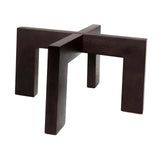 Maxbell Wood Plant Stand Outdoor Rustic Plant Shelf for Farmhouse Garden Dining Room