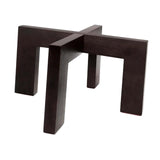 Maxbell Wood Plant Stand Outdoor Rustic Plant Shelf for Farmhouse Garden Dining Room