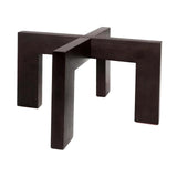 Maxbell Wood Plant Stand Outdoor Rustic Plant Shelf for Farmhouse Garden Dining Room