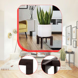 Maxbell Wood Plant Stand Outdoor Rustic Plant Shelf for Farmhouse Garden Dining Room