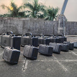 Maxbell Portable Tool Box Dustproof Organization Tool Organizer for Travel Transport Style A