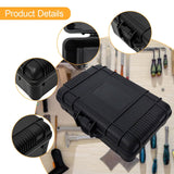 Maxbell Portable Tool Box Dustproof Organization Tool Organizer for Travel Transport Style G