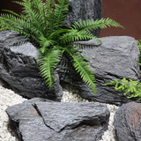 Maxbell Fake Rock Lightweight Decorative Crafts Landscape Rock for Porch Lawn Garden 45x19x22cm