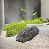 Maxbell Fake Rock Lightweight Decorative Crafts Landscape Rock for Porch Lawn Garden 45x19x22cm