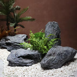 Maxbell Fake Rock Lightweight Decorative Crafts Landscape Rock for Porch Lawn Garden 37x26x12cm